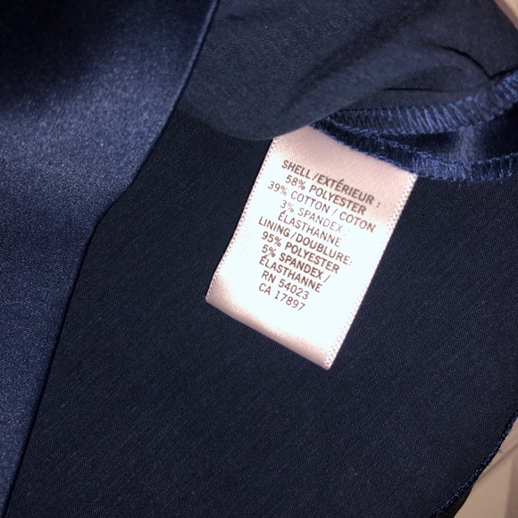 Banana republic navy blue mini dress - Picture 4 of 5